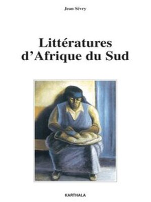 cover image of Littératures d'Afrique du Sud